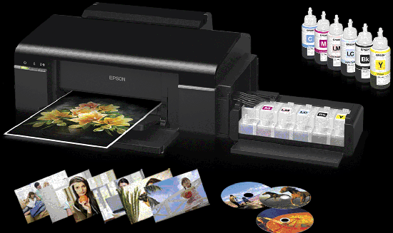 Mực in phun Epson T673100 - Black chính hãng, giá tốt